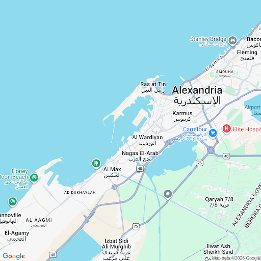 Alexandria Port Gate 22 Map